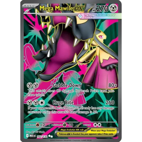 Mega Evolution Base 162/132 - Mega Mawile ex [Ultra Rare]