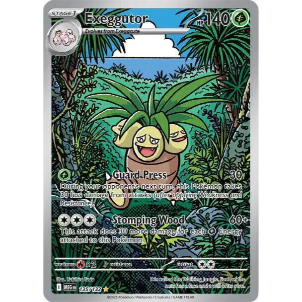 Mega Evolution Base 135/132 - Exeggutor [Shiny Rare]