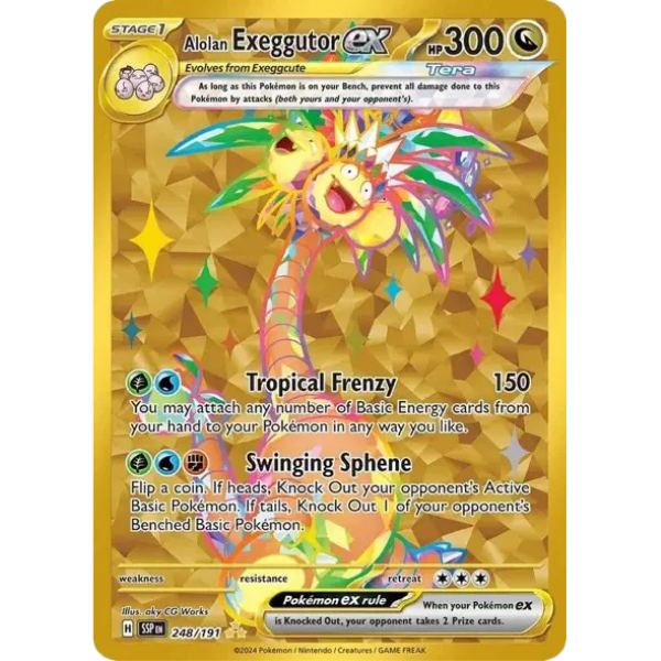 Scarlet & Violet Surging Sparks 248/191 - Alolan Exeggutor ex [Hyper Rare]