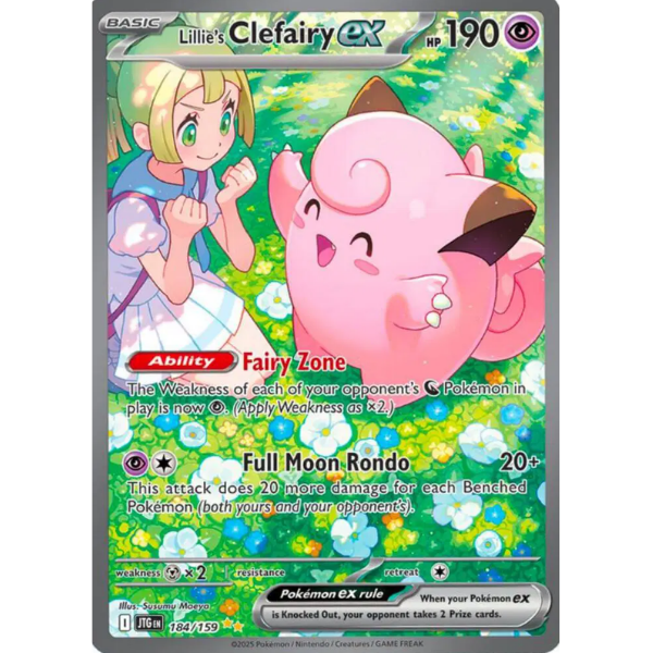 Scarlet & Violet - Journey Together 184/159 - Lillie's Clefairy ex [Special Illustration Rare]