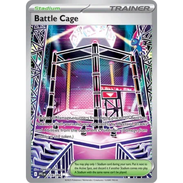 Mega Evolution - Phantasmal Flames 116/094- Battle Cage [Ultra Rare]