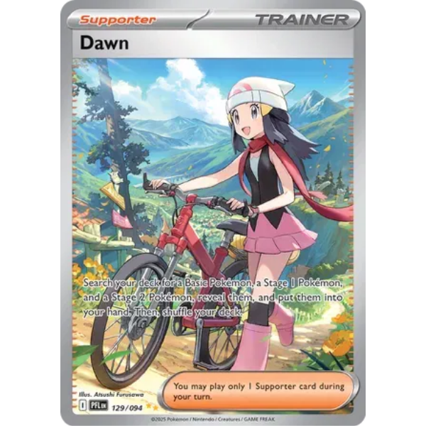 Mega Evolution - Phantasmal Flames 129/094- Dawn [Special Illustration Rare]