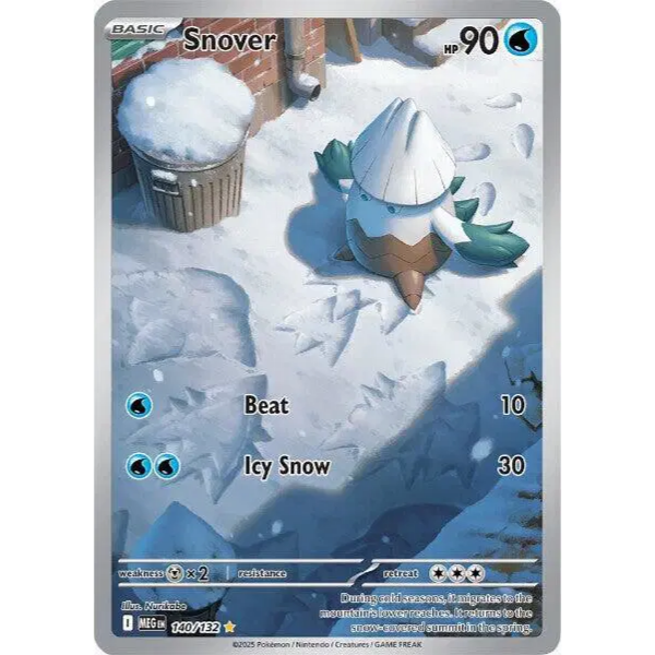 Mega Evolution Base 140/132 - Snover [Shiny Rare]