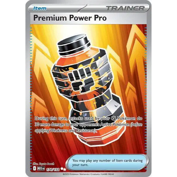 Mega Evolution Base 174/132 - Premium Power Pro [Ultra Rare]