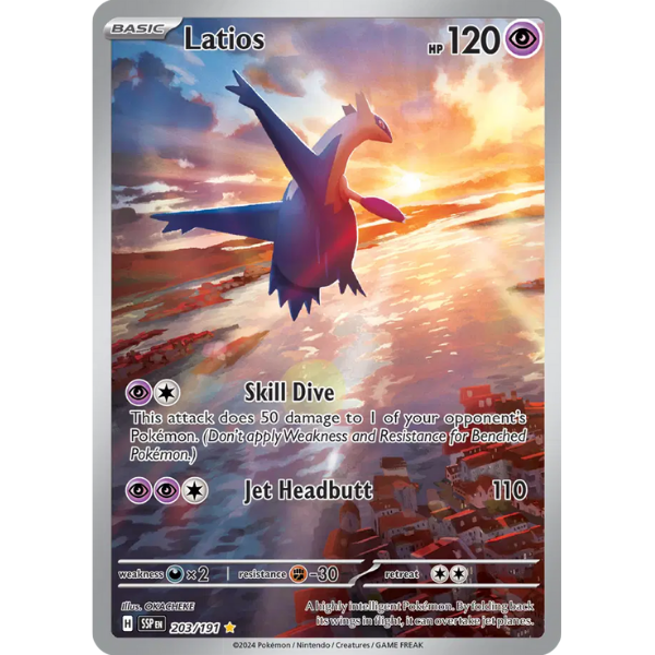 Scarlet & Violet Surging Sparks 203/191 - Latios [Illustration Rare]