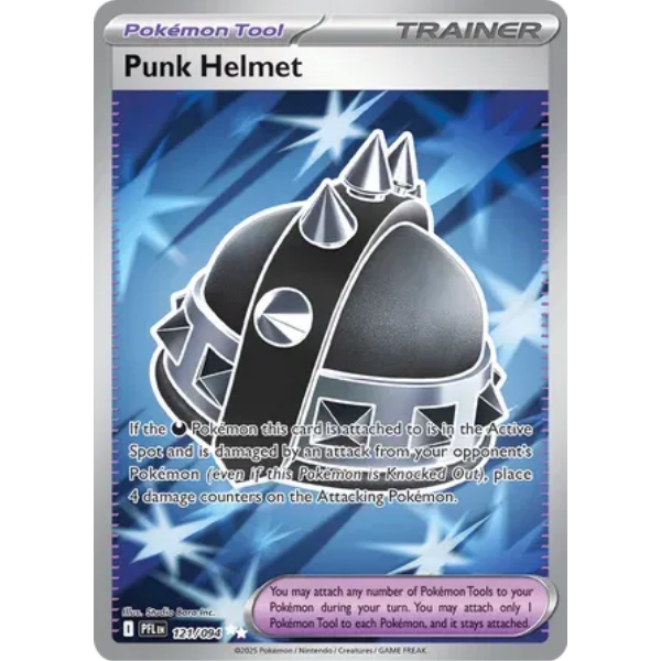 Mega Evolution - Phantasmal Flames 121/094- Punk Helmet [Ultra Rare]