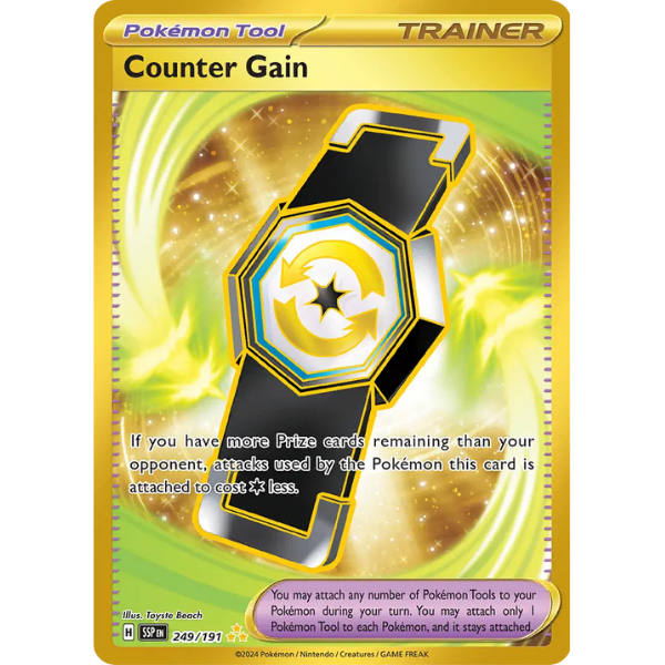 Scarlet & Violet Surging Sparks 249/191 - Counter Gain [Hyper Rare]