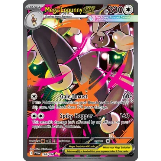 Mega Evolution - Phantasmal Flames 128/094- Mega Lopunny ex [Special Illustration Rare]