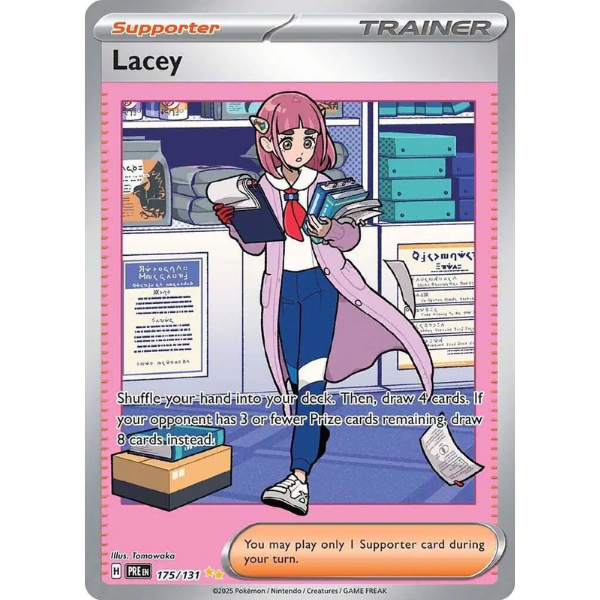 Scarlet & Violet Prismatic Evolutions 175/131 - Lacey [Special Illustration Rare]