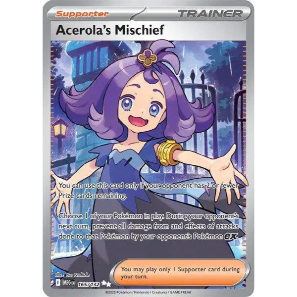 Mega Evolution Base 165/132 - Acerola's Mischief [Ultra Rare]