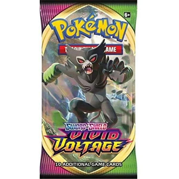 Pokemon TCG Sword & Shield Vivid Voltage Booster Pack