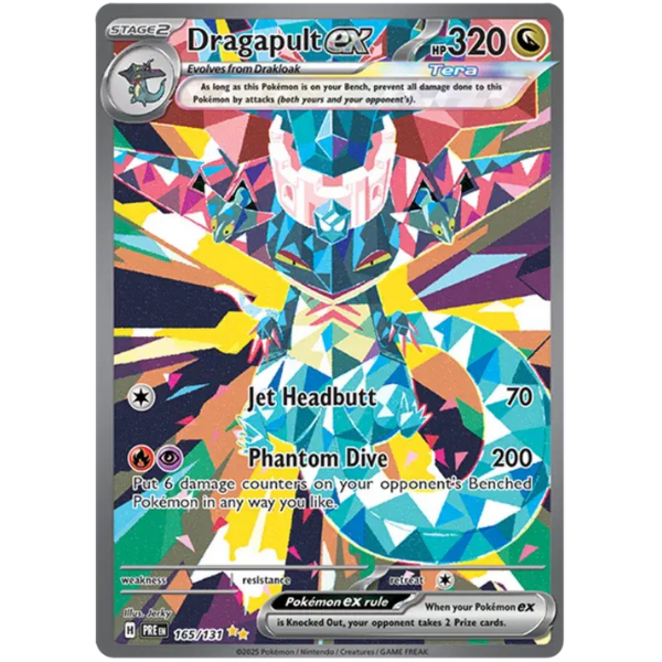Scarlet & Violet Prismatic Evolutions 165/131 - Dragapult ex [Special Illustration Rare]