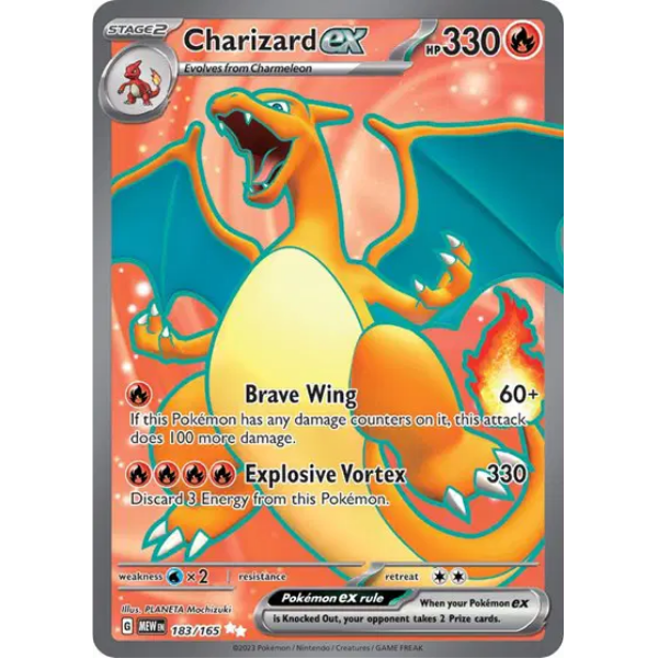 Scarlet & Violet 151 183/165- Charizard ex [Ultra Rare]