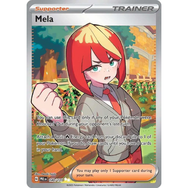 Scarlet & Violet Prismatic Evolutions 140/131 - Mela [Ultra Rare]