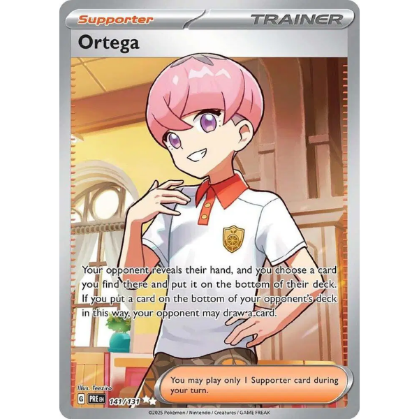 Scarlet & Violet Prismatic Evolutions 141/131 - Ortega [Ultra Rare]