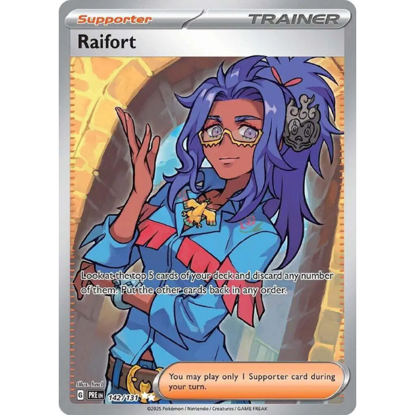 Scarlet & Violet Prismatic Evolutions 142/131 - Raifort [Ultra Rare]