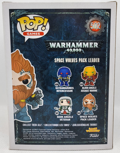 Funko Pop Games (502) Space Wolves Pack Leader