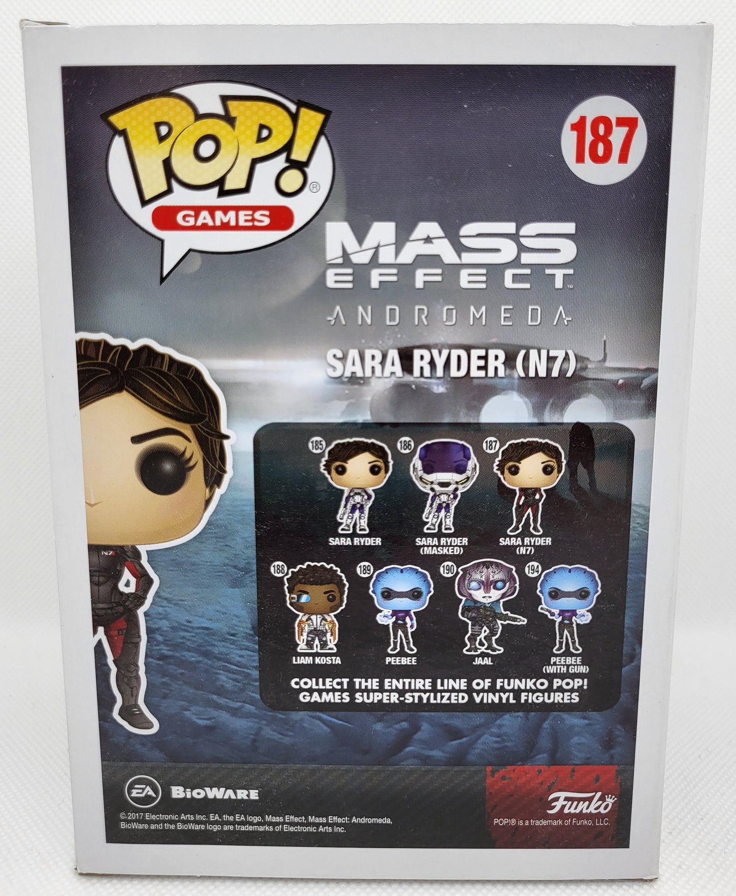 Funko Pop Games (187) Sara Ryder N7