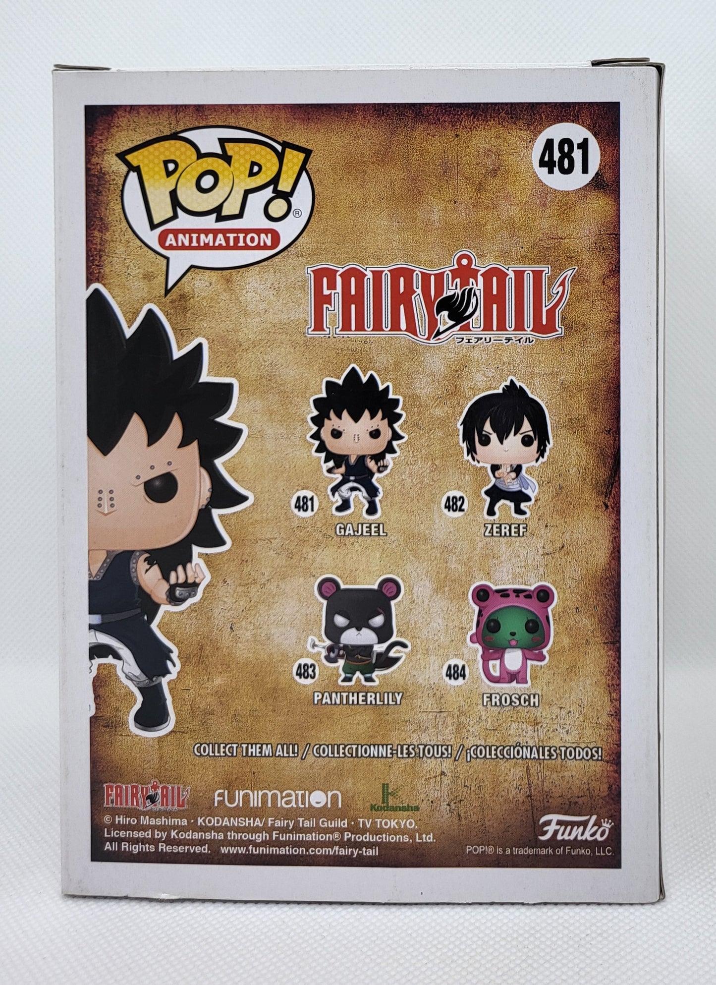 Funko Pop Animation (481) Gajeel