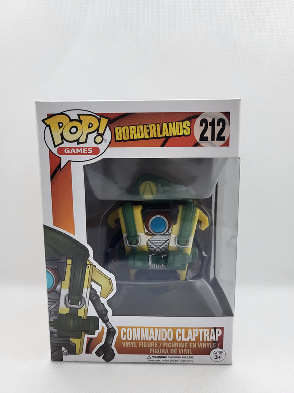 Funko Pop Games (212) Commando Claptrap