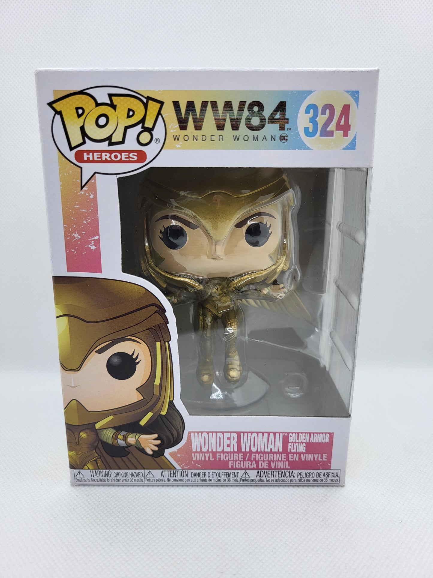 Funko Pop Heroes (324) Wonder Woman Golden Flying Armor