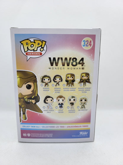 Funko Pop Heroes (324) Wonder Woman Golden Flying Armor