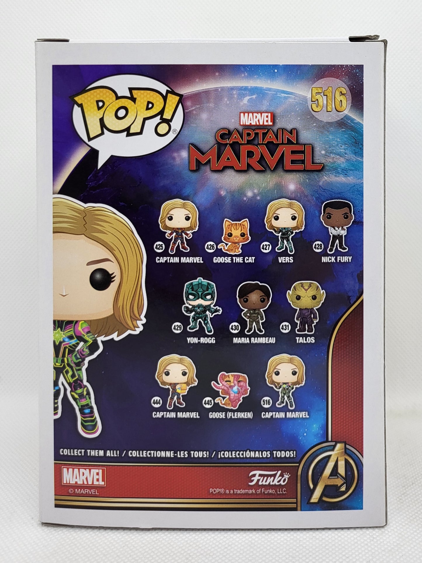 Funko Pop (516) Captain Marvel