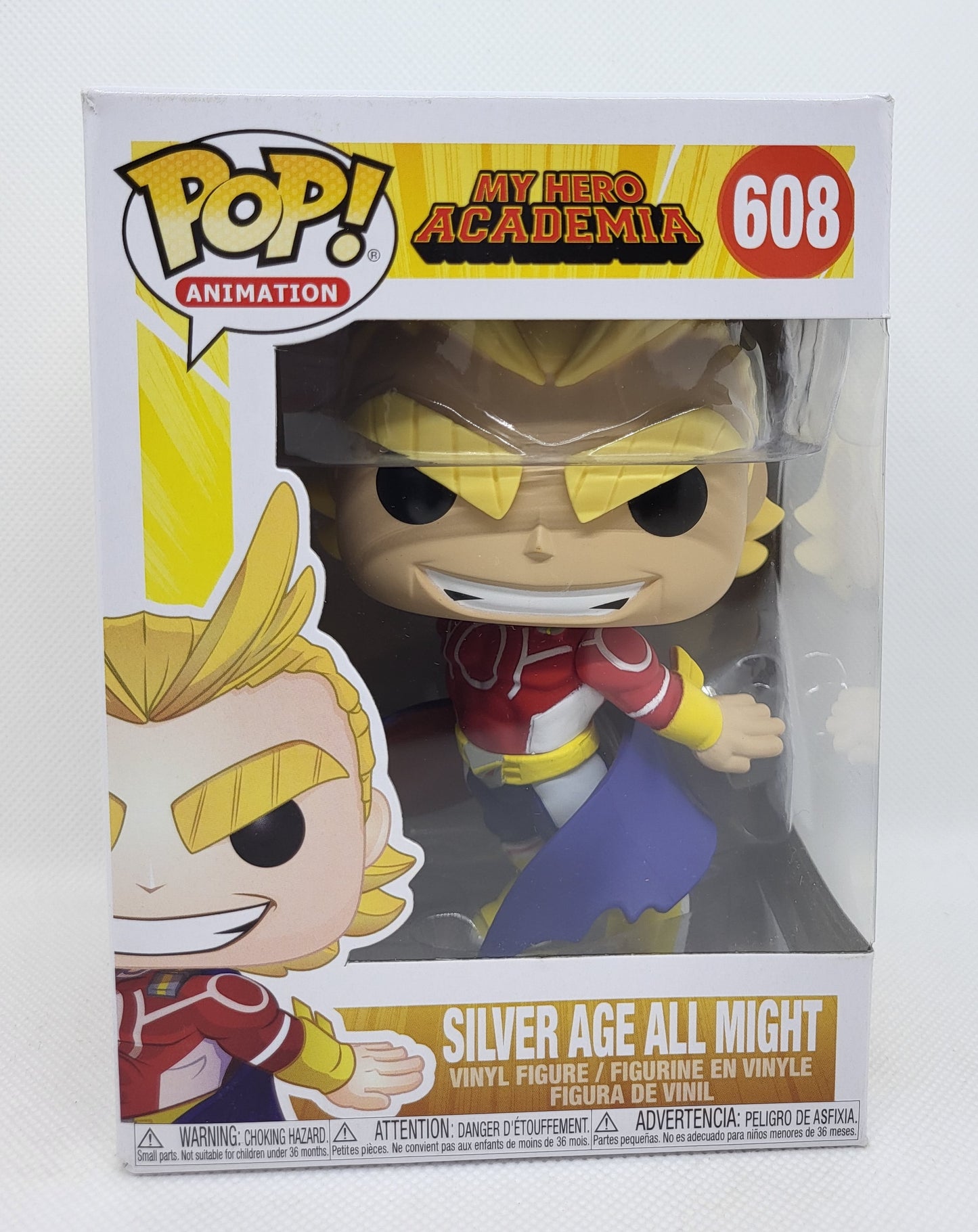 Funko Pop Animation (608) Silver Age All Might