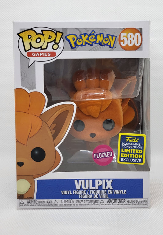 Funko Pop Games (580) Vulpix Flocked