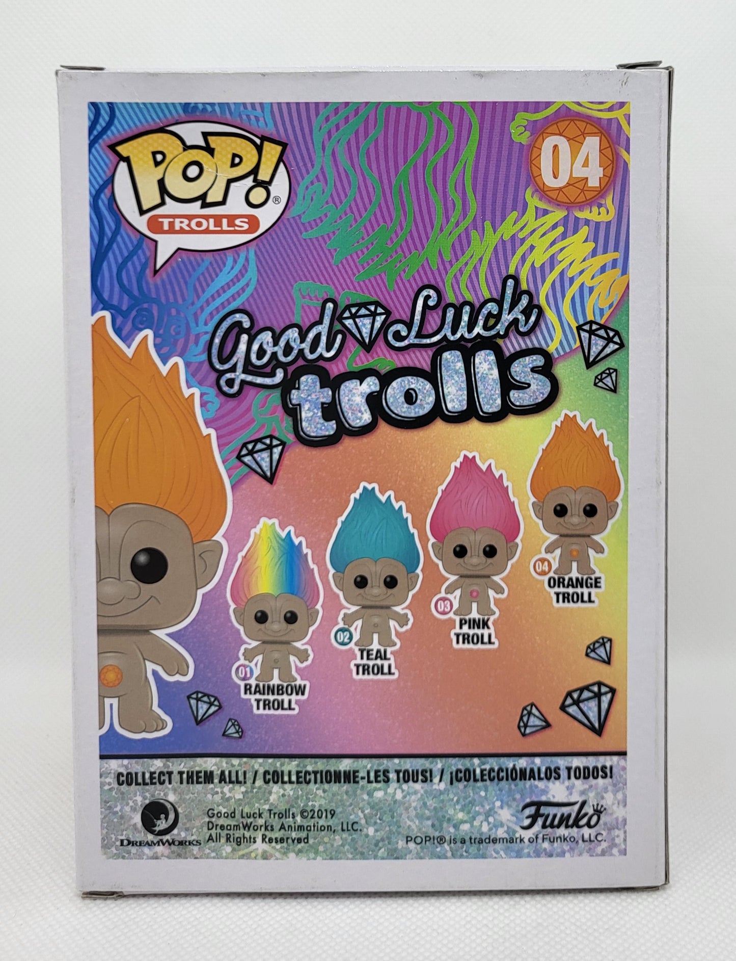 Funko Pop Trolls (004) Orange Troll