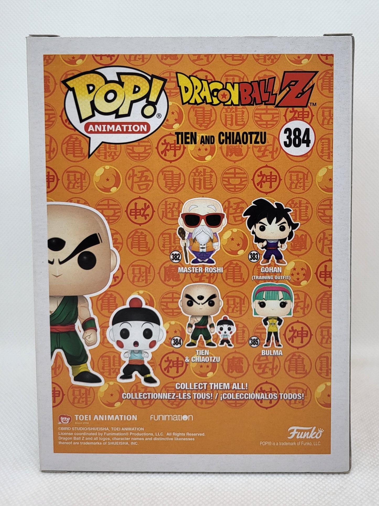 Funko Pop Animation (384) Tien and Chiaotzu