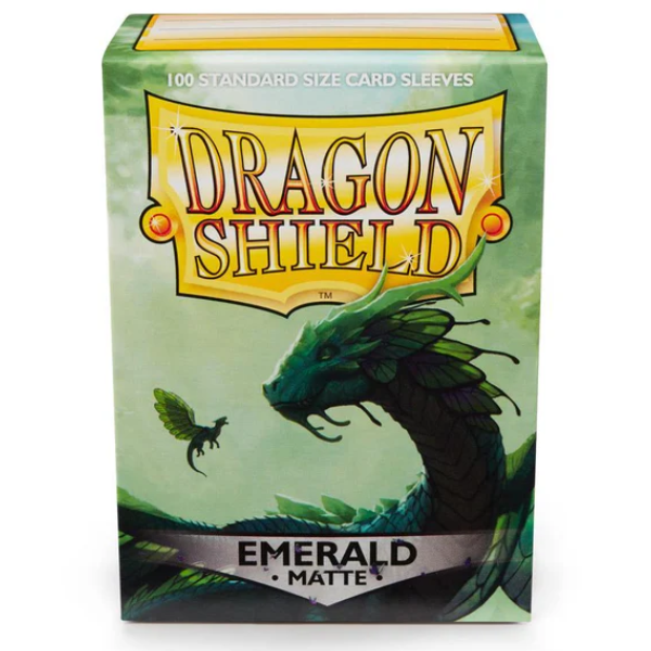 Dragon Shield Matte Sleeves Emerald Green Rayalda 100ct
