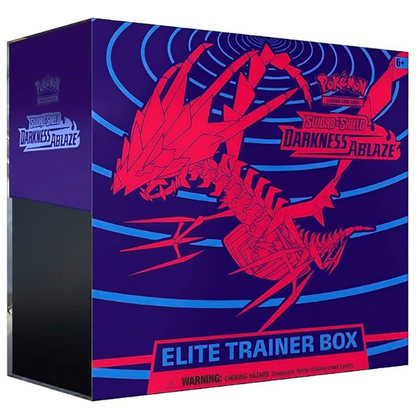 Pokemon TCG Sword & Shield Darkness Ablaze Elite Trainer Box