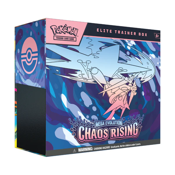 Pokémon TCG - Mega Evolution ME04 - Chaos Rising Elite Trainer Box "Wave 2" [Pre-Order] *Limit 2pcs per household