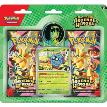 Pokémon TCG - Mega Evolution ME2.5 - Ascended Heroes - 2-Pack Blister