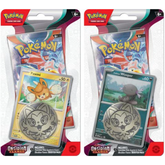 Pokemon Sword & Shield Obsidian Flames Checklane Blister Pack