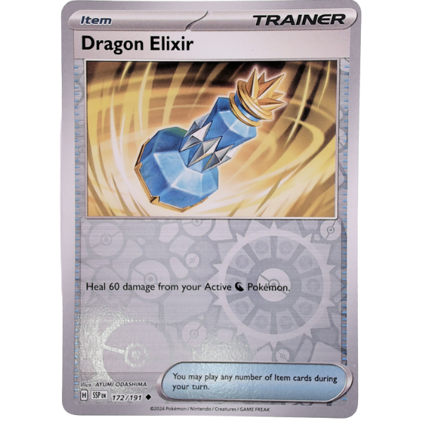 Dragon Elixir - Reverse Holo Uncommon 172/191 [Scarlet & Violet Surging Sparks]