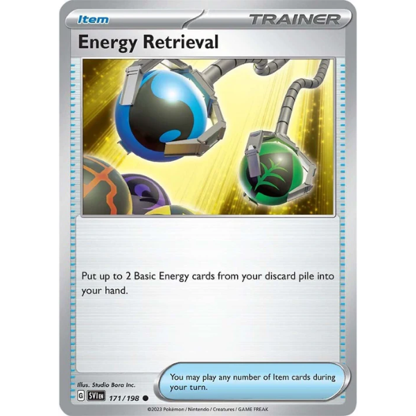 Energy Retrieval - Common 171/198 [Scarlet & Violet Base]