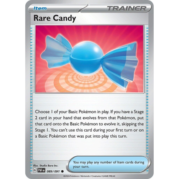 Rare Candy - Common 89/91 [Scarlet & Violet Paldean Fates]