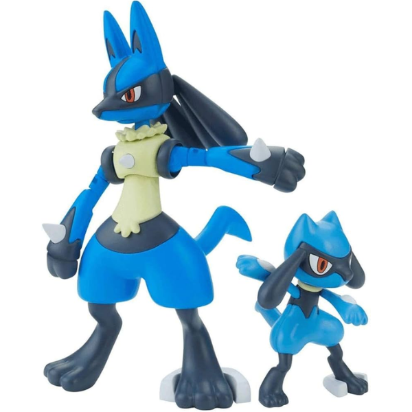 Bandai Pokemon Riolu & Lucario Model Kit