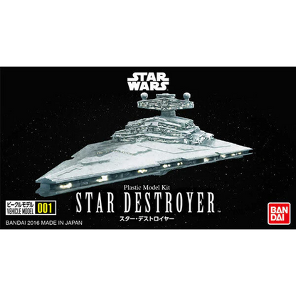 Bandai Star Wars Star Destroyer Plastic Model Kit #001