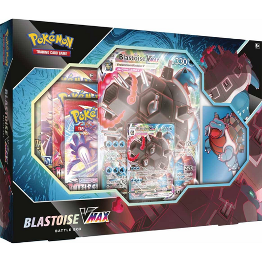 Pokemon TCG Blastoise V Max Battle Box