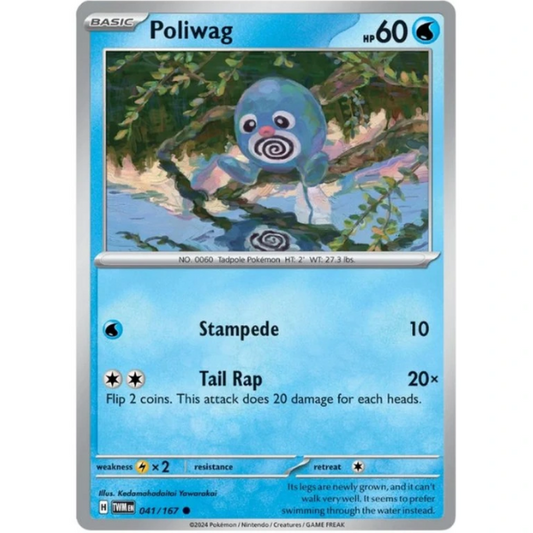 Poliwag 041/167 [Scarlet & Violet Twilight Masquerade]