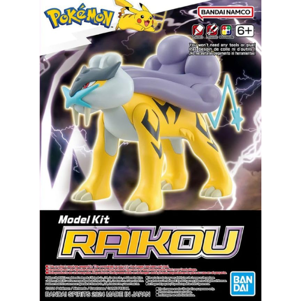 Bandai Pokemon Raikou Model Kit