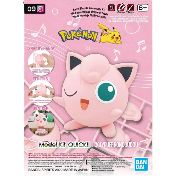 Bandai Pokemon Jigglypuff Model Kit
