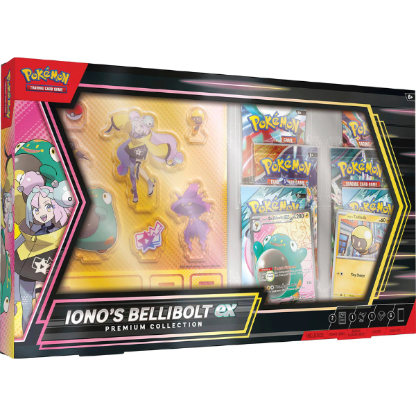 Pokemon TCG Iono's Bellibolt Ex Premium Collection
