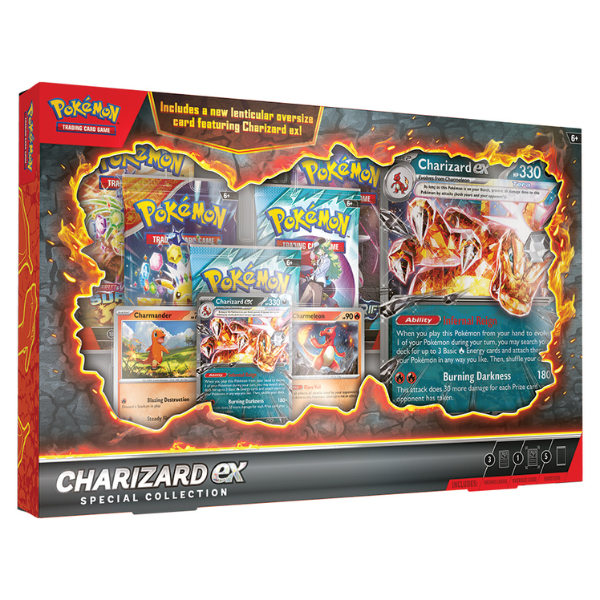 Pokemon TCG Charizard Ex Special Collection Box