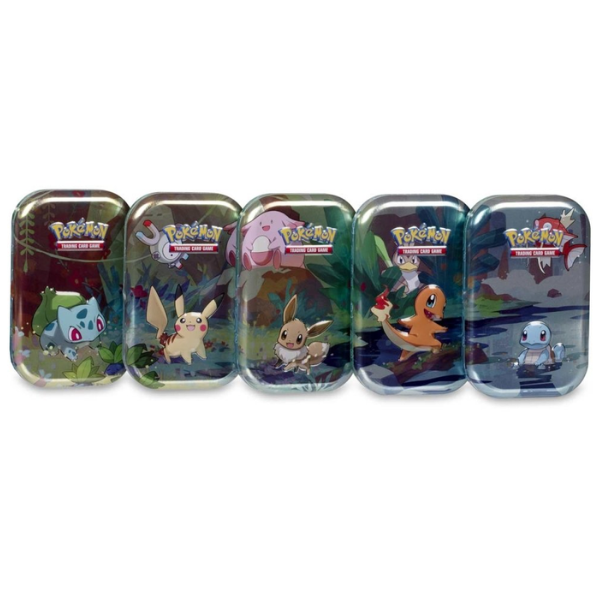 Pokemon TCG Kanto Friends Mini Tin