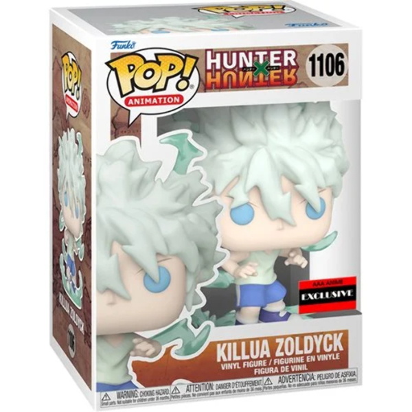 Funko Pop Animation (1106) Killua Zoldyck AAA Exclusive