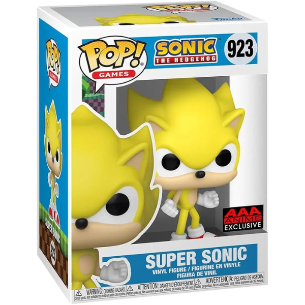Funko Pop Games (0923) Super Sonic AAA Exclusive